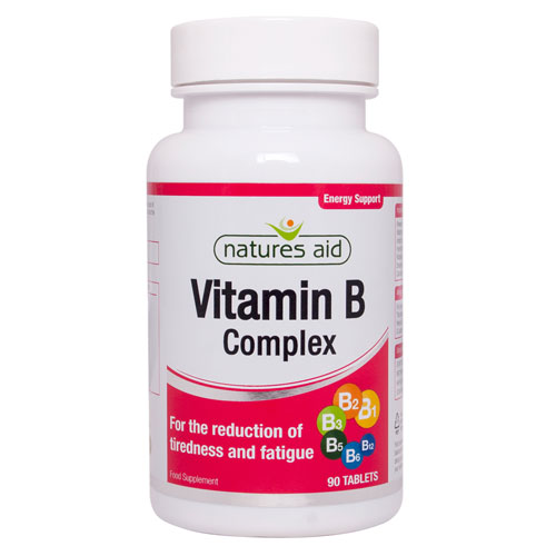 Natures Aid Vitamin B Complex - 90 Tabs