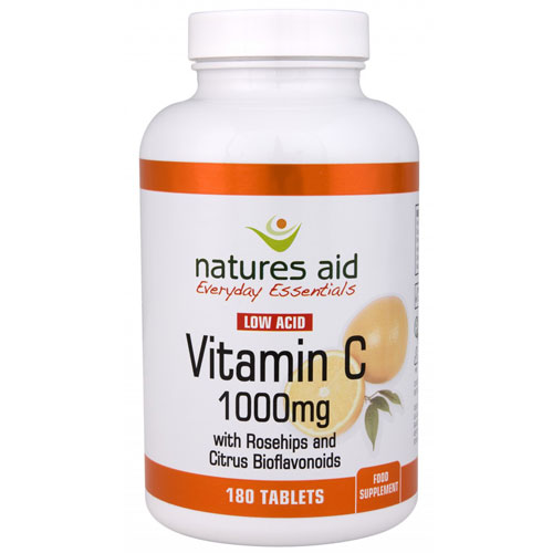 Natures Aid Vitamin C 1000mg - 180 Tabs