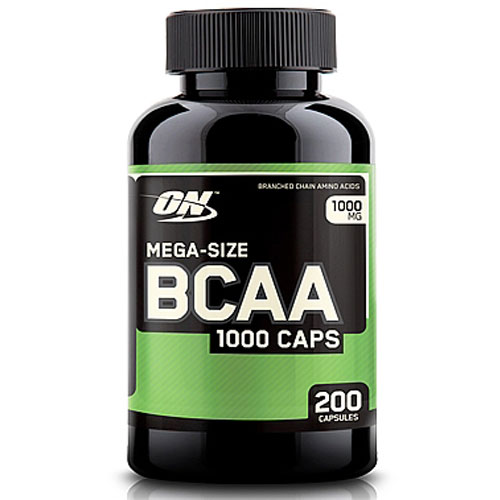 Optimum Nutrition Mega Size BCAA - 200 Caps