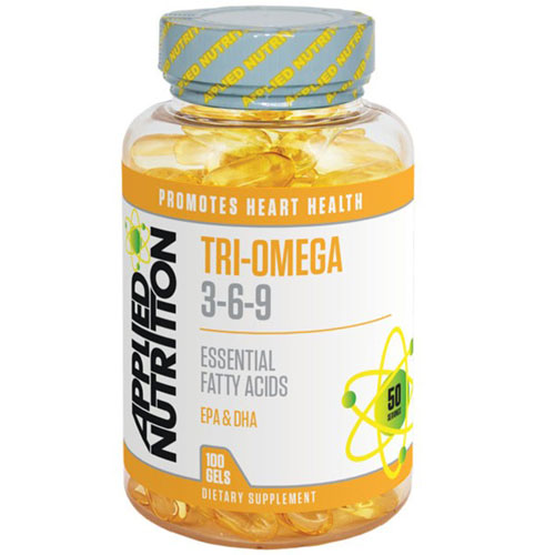 Applied Nutrition Tri-Omega 3-6-9 - 100 Softgels - Fitness55.co.uk