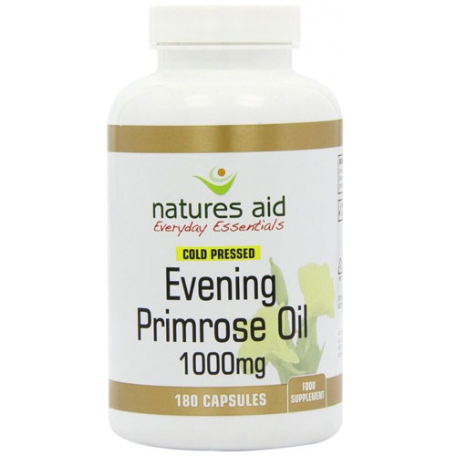 Natures Aid Evening Primrose Oil 1000mg - 180 Softgels