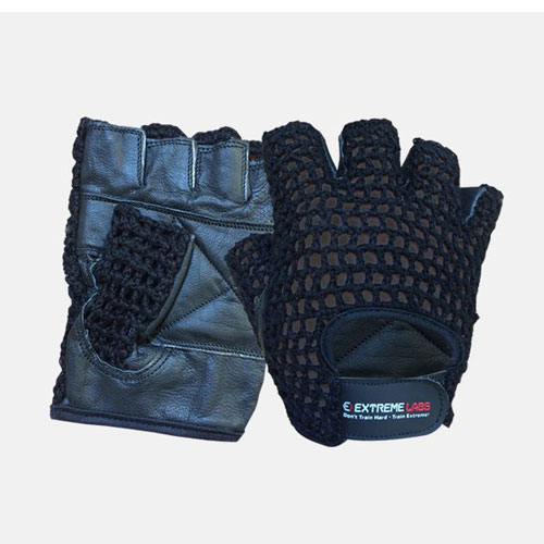 Extreme Labs Mesh Gloves Black Fitness55.co.uk